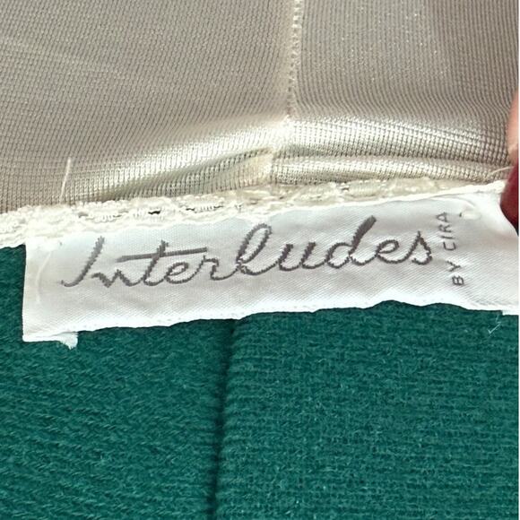 Vintage Interludes by CIRA White Lace Satin Teddy Bodysuit Lingerie Medium - Picture 6 of 16